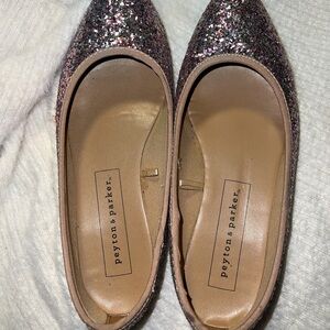 Peyton & Parker Glitter Flats in Multicolor